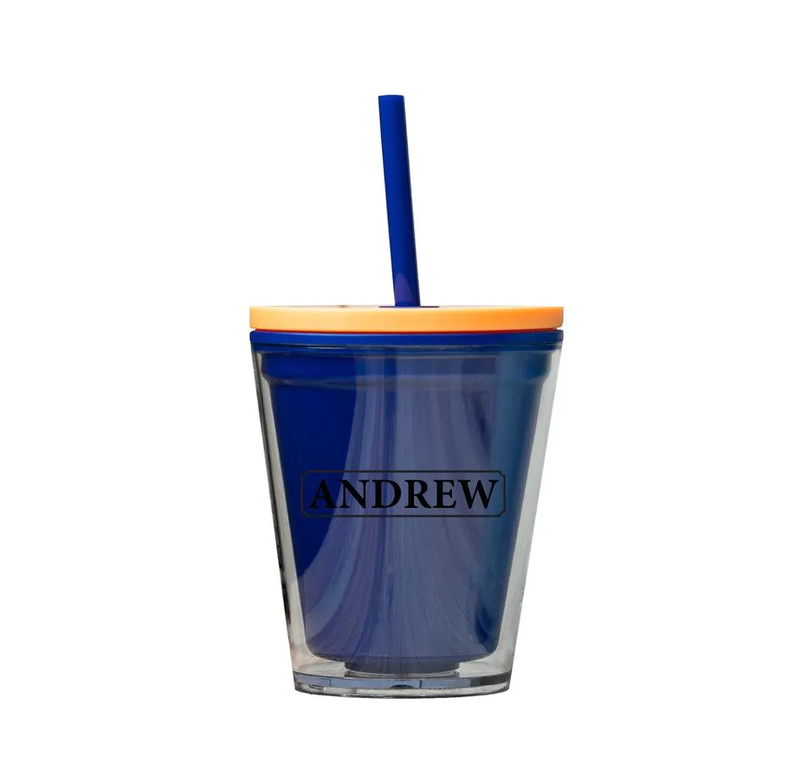 Personalized 10oz Acrylic Tumbler with Lid & Straw