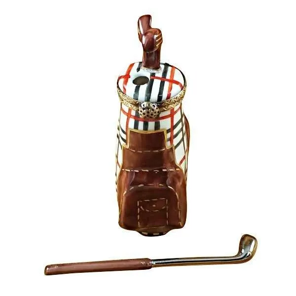 Plaid Golf Bag w Removable Club