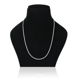 Pure 925 Silver Exclusive Slim-Cut Chain for Men