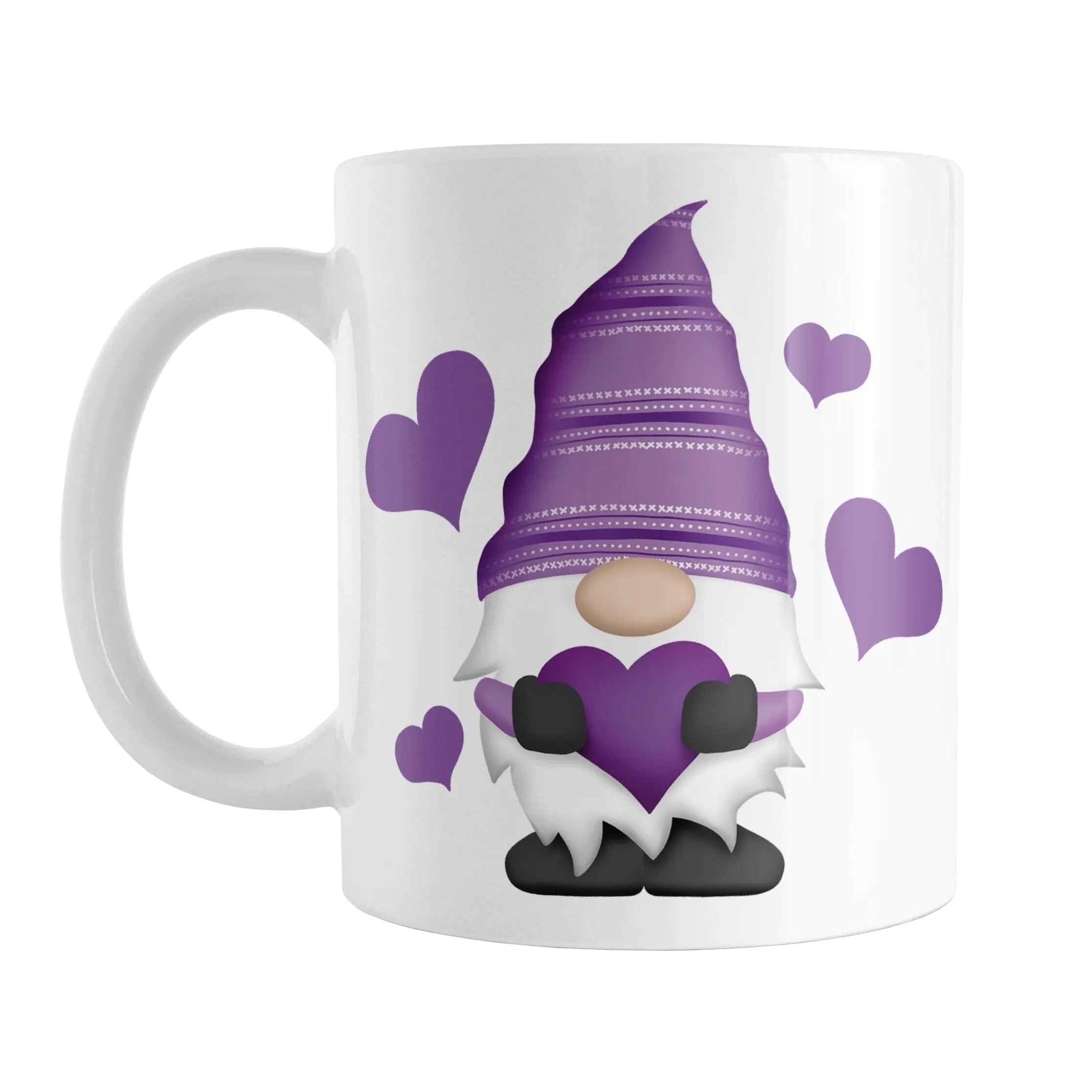 Purple Heart Gnome Mug