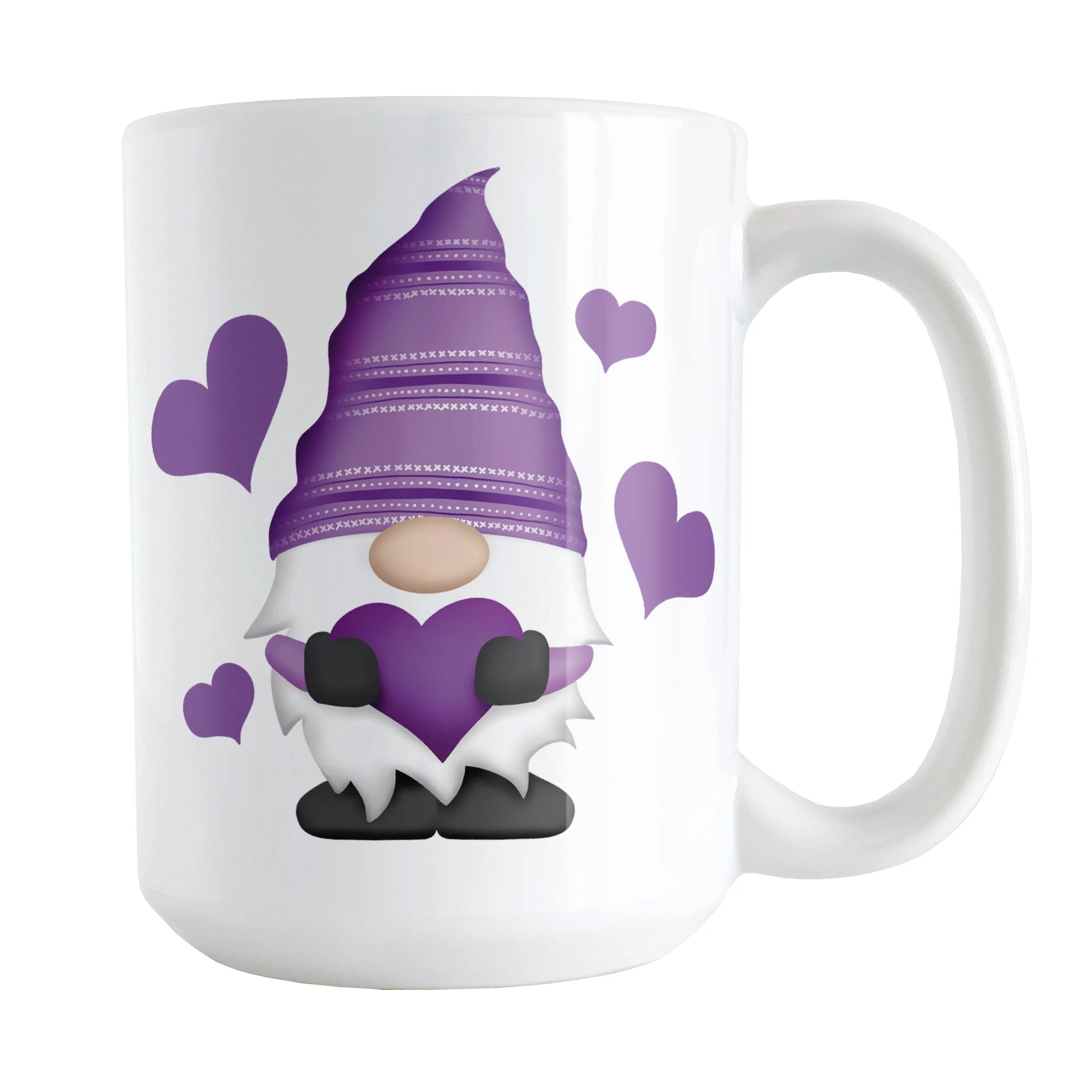 Purple Heart Gnome Mug