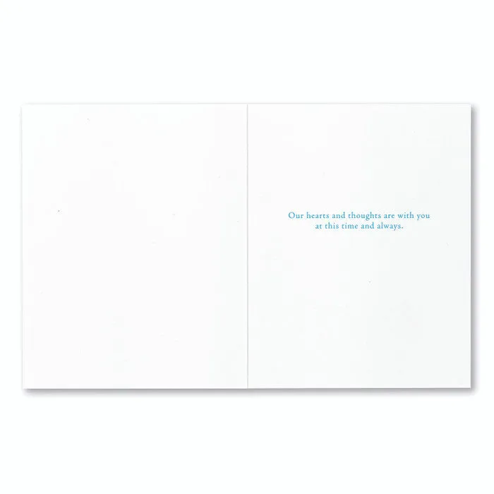 "The Poets Are Right: Love Is Eternal" Sympathy Card