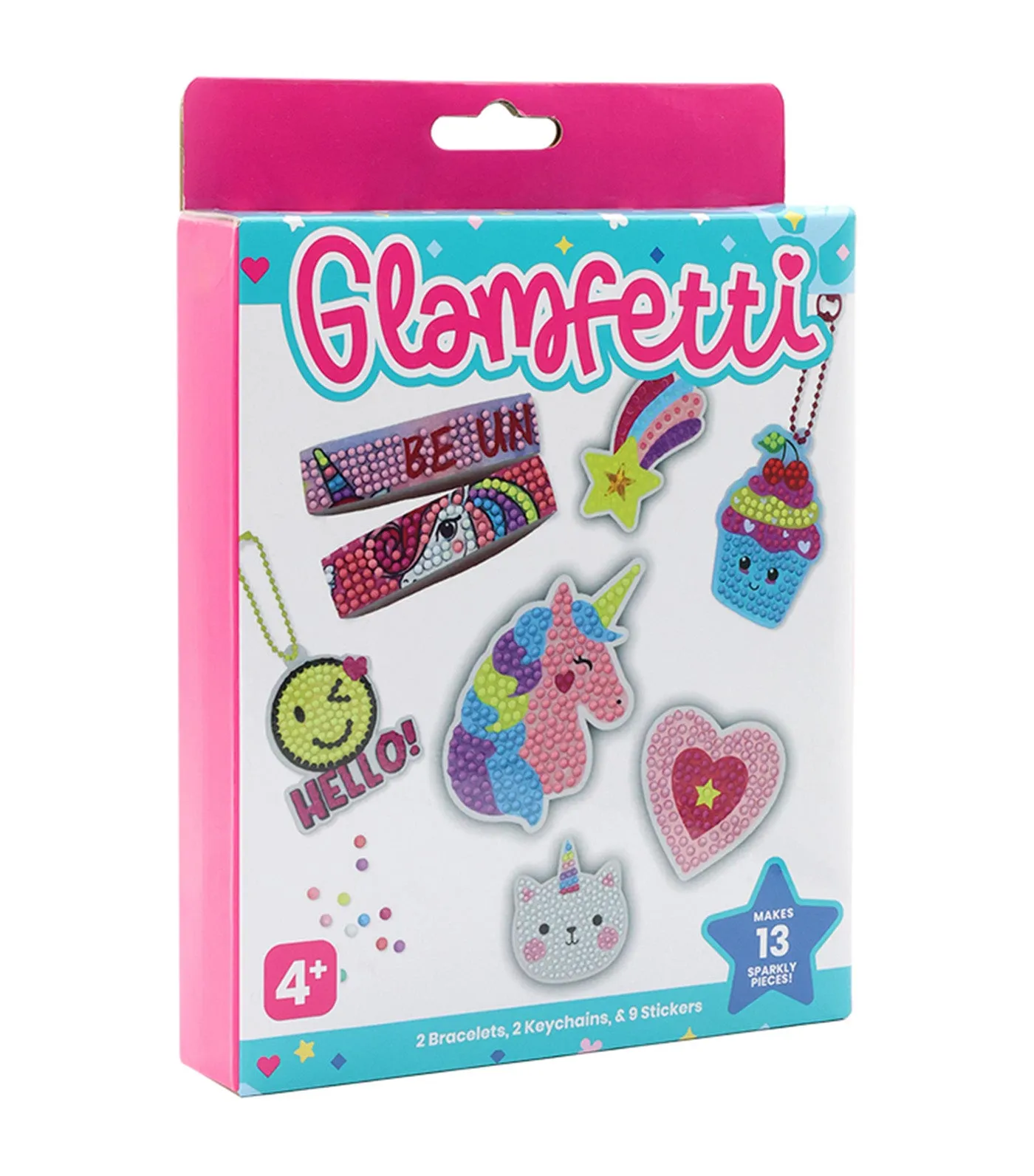 Sparkle and Fun Diamond Art Kit GL0127 Multicolor