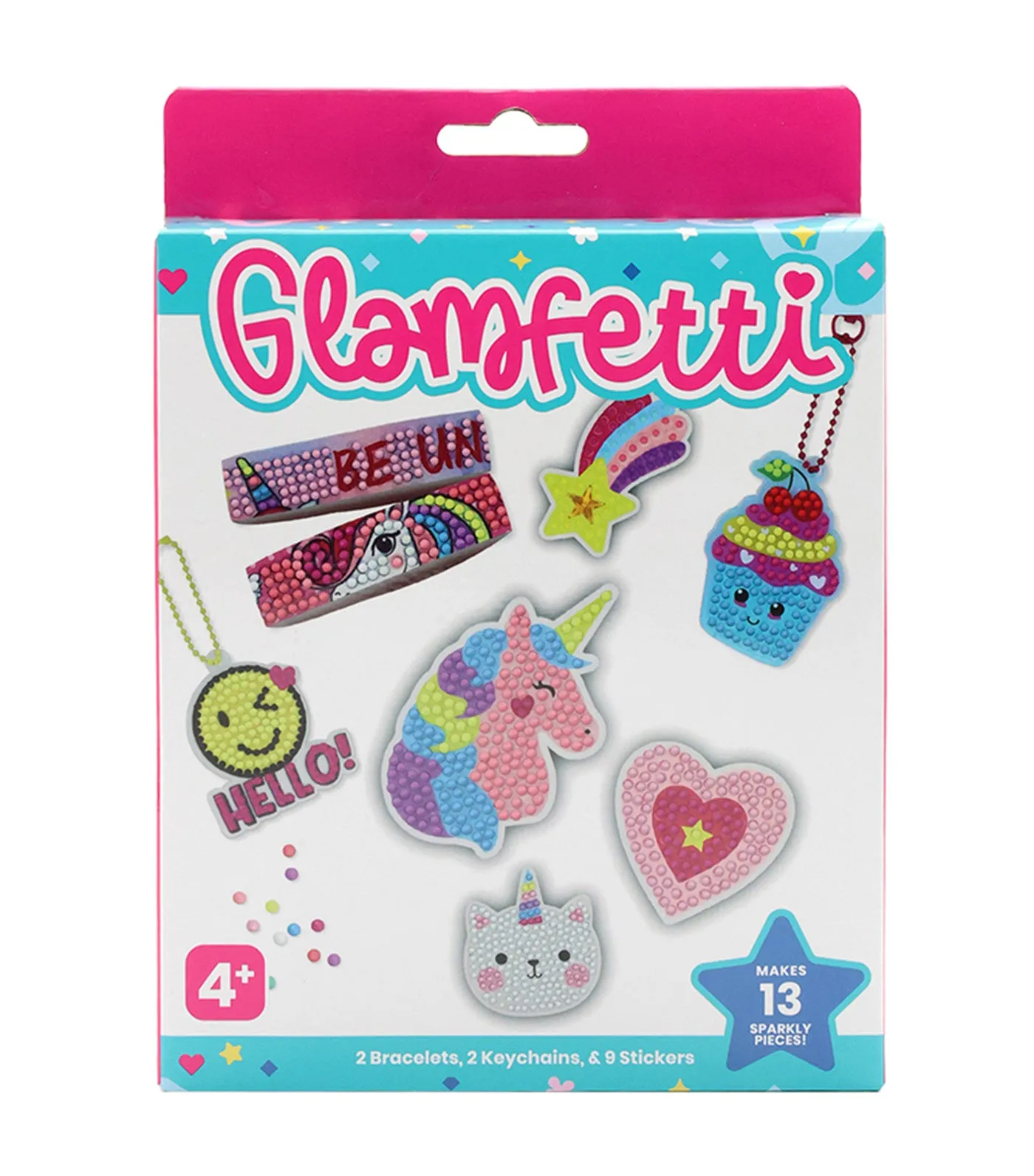 Sparkle and Fun Diamond Art Kit GL0127 Multicolor