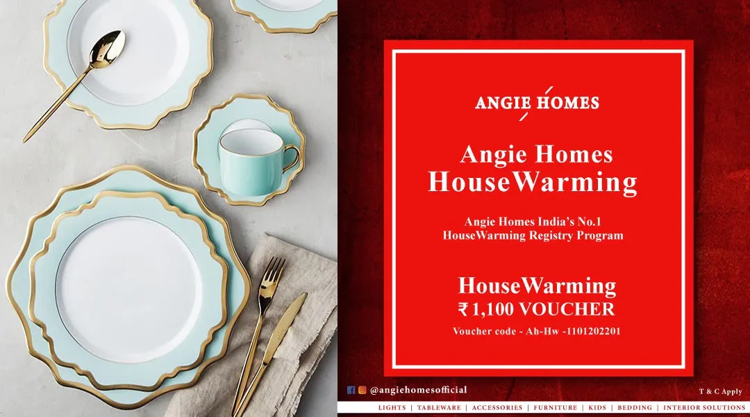 Stylish Tableware for Amazing Gift for Housewarming Registry