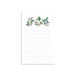 Summer Berries Large Notepad