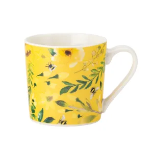 The English Tableware Company Bee Beautiful Mug - Yellow