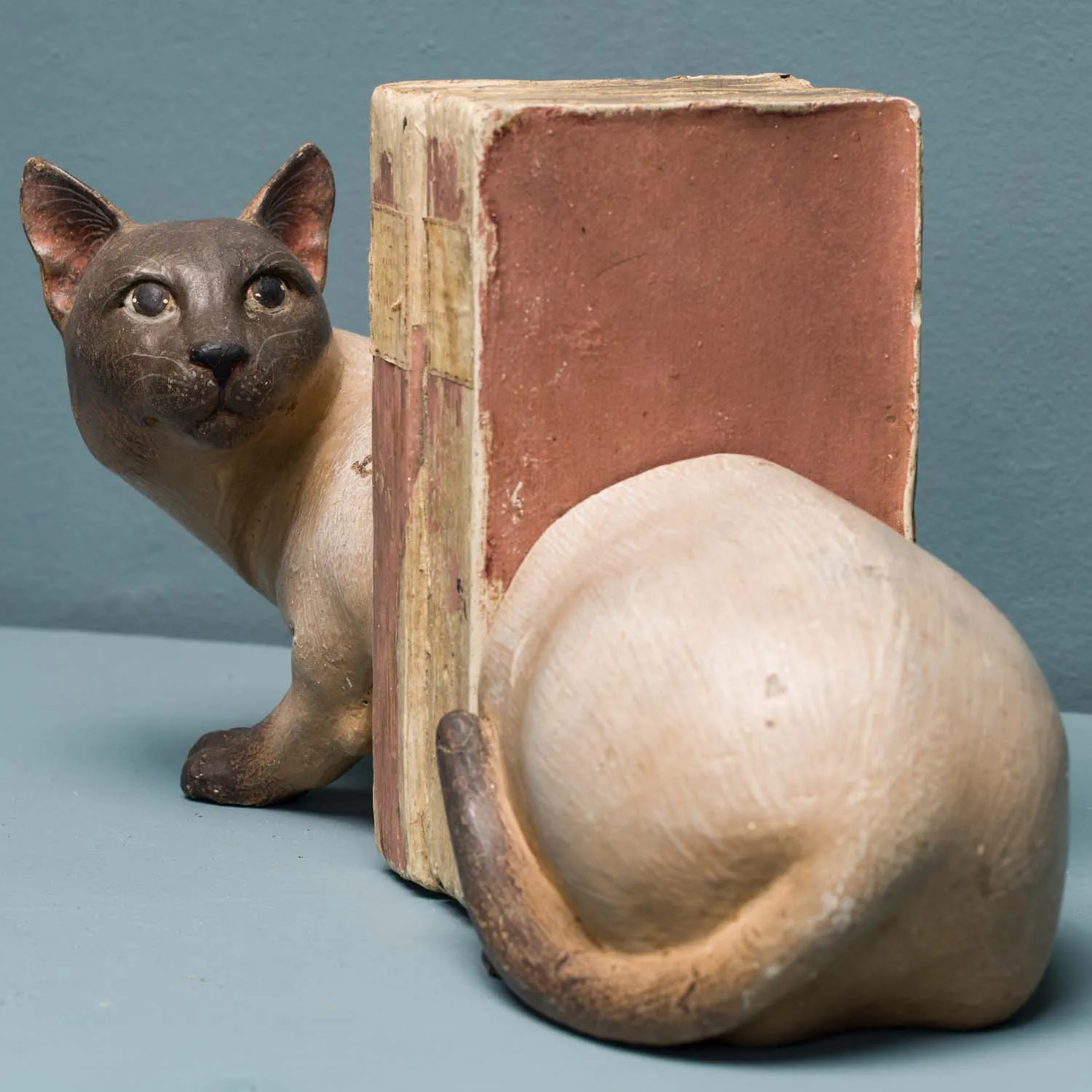 TONKINESE CAT BOOKENDS