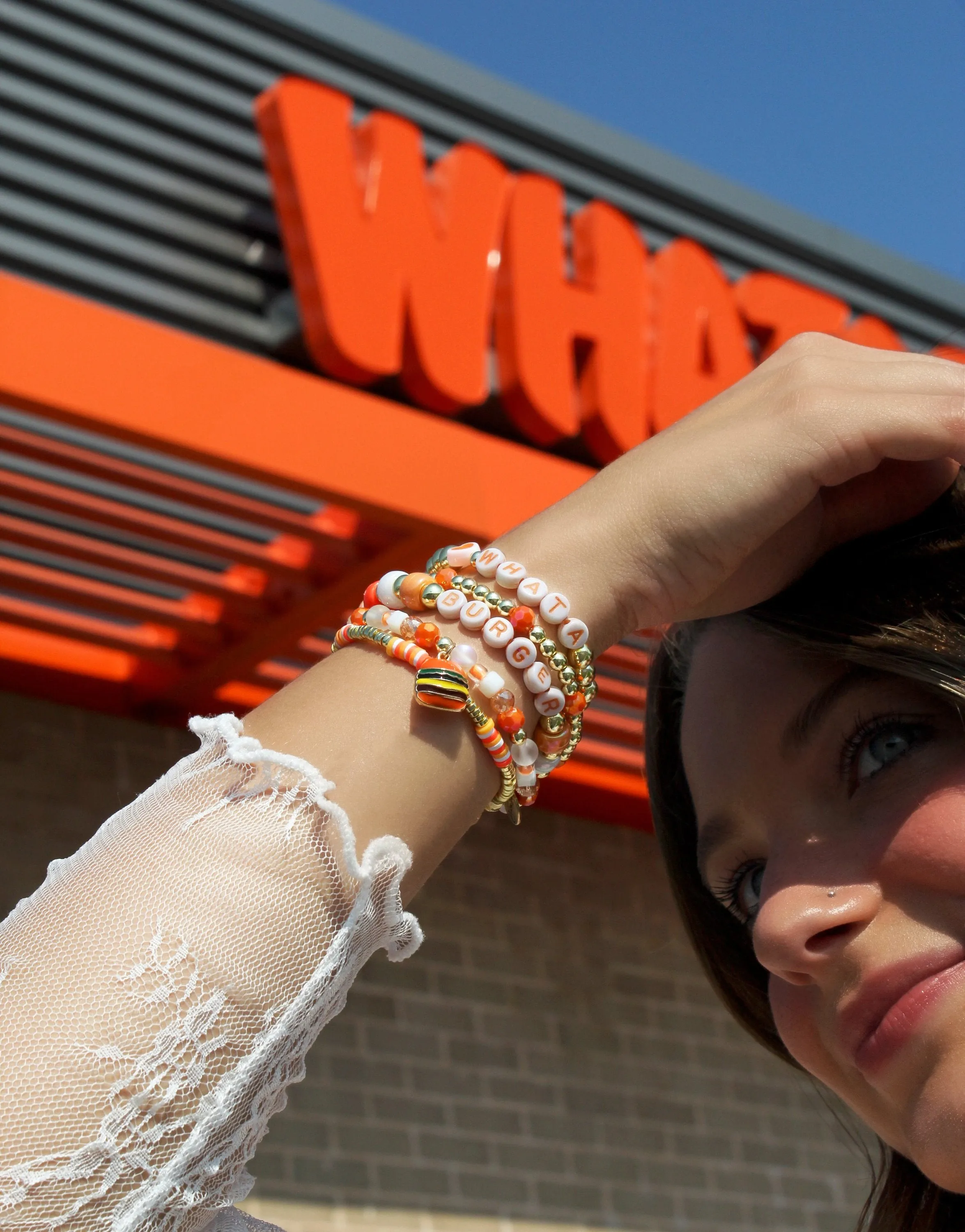 Whataburger Erimish Bracelet Stack