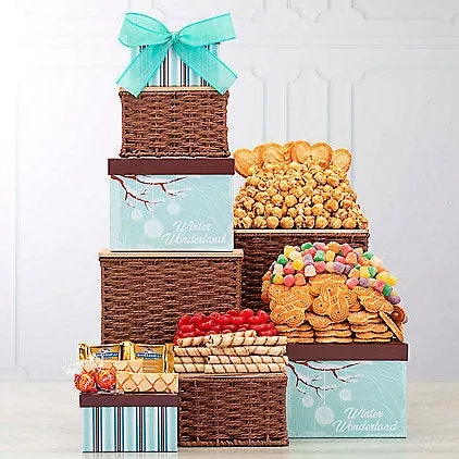 Winter Wonderland!: Holiday Gift Tower