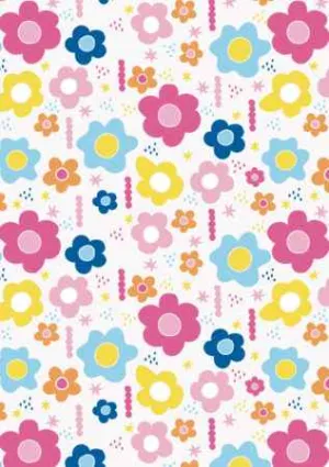 Wrapping Paper - Girly Flowers